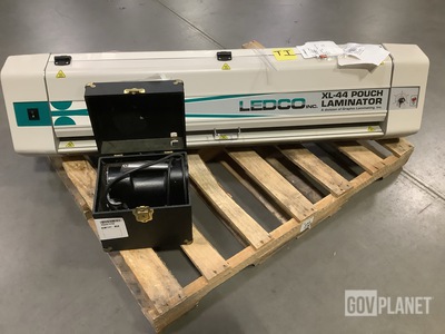 (1) Cutawl K-11 Cutting Machine & (1) Ledco XL-4 Pouch/Mounting Laminator