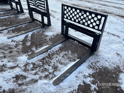 All-Star 48 in Skid Steer Forks (Unused)