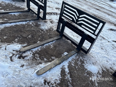 All-Star 48 in Skid Steer Forks (Unused)