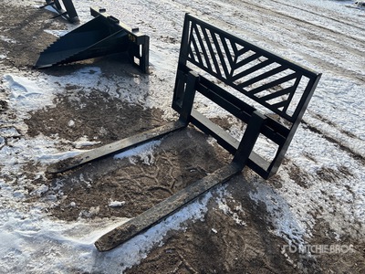 All-Star 48 in Skid Steer Forks (Unused)