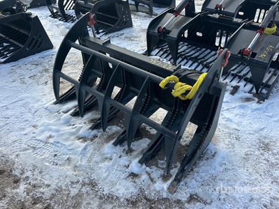 Mid-State 60 in スキッドステア用ルートレーキ (Unused)