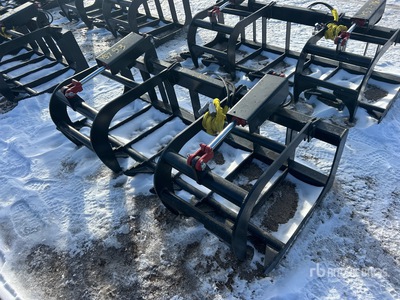 All-Star 72 in Skeleton Skid Steer Grapple (Unused)