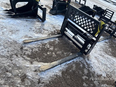 All-Star 48 in Skid Steer Forks (Unused)