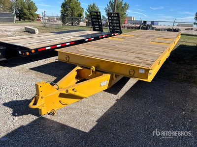 1976 Miller 24 ft T/A Flatbed Trailer