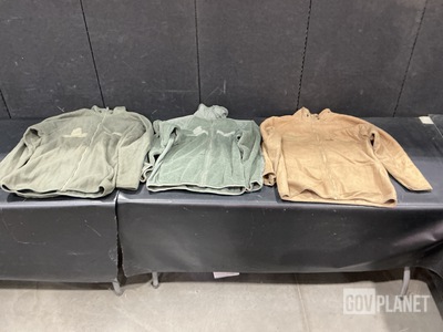 (3) Cold Weather Shirts, (48) Cold Weather Jackets & Assorted Items