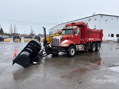 2007 Peterbilt 340 6x4 Schneepflug-Lastzug