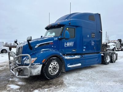 2023 Peterbilt 579 6x4 Cabeza Tractora Cabina Dormitorio