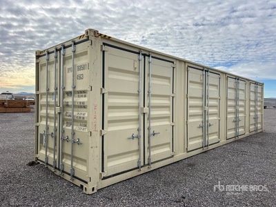2025 40 ft High Cube Multi-Door Storage Container