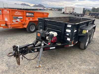 2018 10 ft T/A Remolque Ligero de Volteo