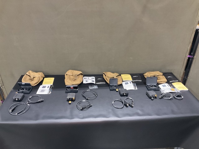 (10) Invisio INV-X50-KIT Headset-Microphones