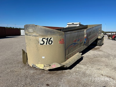 2014 Vantage S-76-SS 37 ft T/A Aluminum Frameless Remorque à benne basculante (Inoperable)