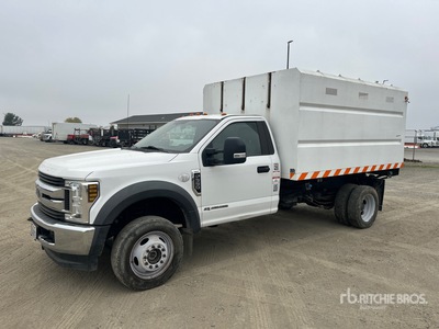 2019 Ford F-550 4x4 Flatbed Dump Truck