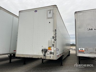 2019 Utility VS2DX 53 ft x 102 in T/A Van Trailer