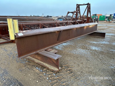 Quantity of (2) 18 ft Pipe Racks