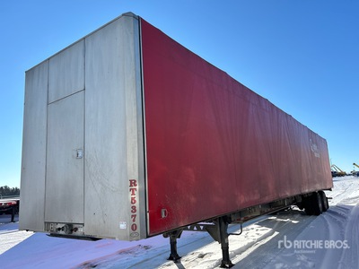 2023 Manac 53 ft T/A Curtain Side Trailer