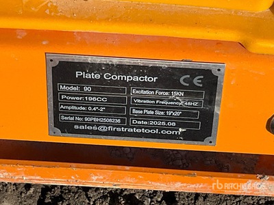 2025 SDLOOL SL90B Vibratory Plate Compactor (Unused)
