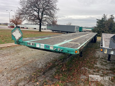 1996 Lufkin 48 ft T/A Flatbed Trailer