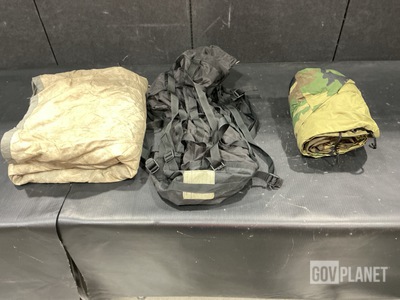 (1) Bivy Cover, (32) Compression Stuff Sacks & Assorted Items