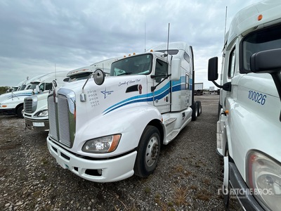 2012 Kenworth T660 6x2 T/A Sleeper Truck Tractor (Inoperable)