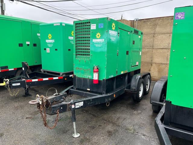 2016 Multiquip Power DCA70USIMQRP 70 kVA Mobile Generator Set