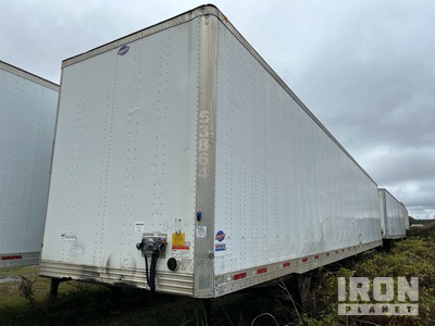 2014 Utility VS2DX 53 ft x 102 in T/A Gesloten aanhangwagen