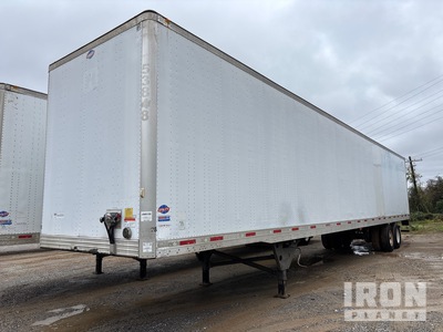 2014 Utility VS2DX 53 ft x 102 in T/A Gesloten aanhangwagen