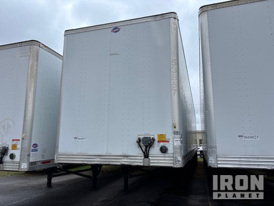 2014 Utility VS2DX 53 ft x 102 in T/A Gesloten aanhangwagen