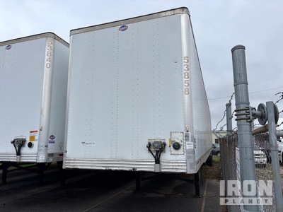 2014 Utility VS2DX 53 ft x 102 in T/A Gesloten aanhangwagen