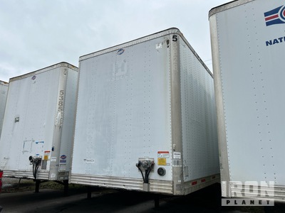 2014 Utility 4000D-X 53 ft x 102 in T/A Gesloten aanhangwagen