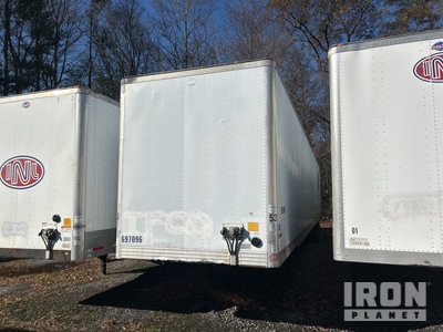 2007 Utility VS2DC 53 ft x 102 in T/A Gesloten aanhangwagen