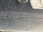 General Appearance with Frame Stamp Serial Number/VIN Photo