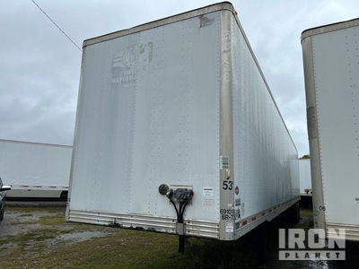 2011 Utility VS2DX 53 ft x 102 in T/A Gesloten aanhangwagen