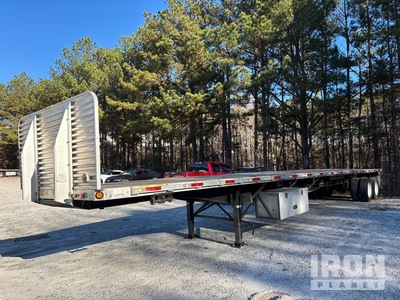 2015 Utility FS2CHA 48 ft T/A Flatbed Trailer