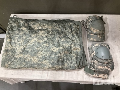 (27) Wet Weather Poncho Liners & (41) Pairs of Knee Pads