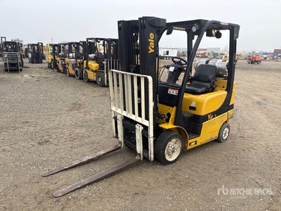 2017 Yale GC050 4800 lb Cushion Tire Gabelstapler