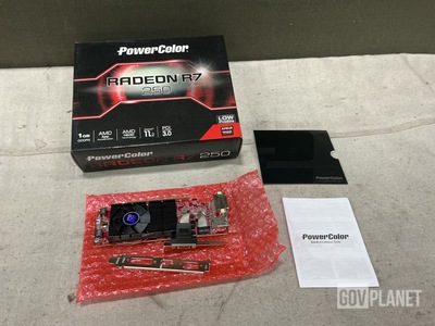 (10) PowerColor Radeon R7 250 Graphics Cards