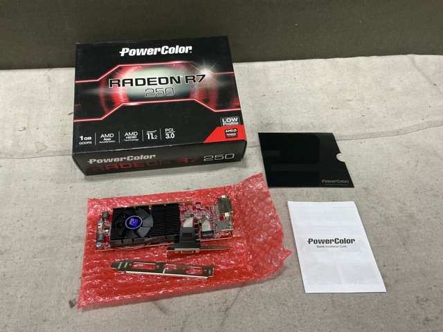 (10) PowerColor Radeon R7 250 Graphics Cards
