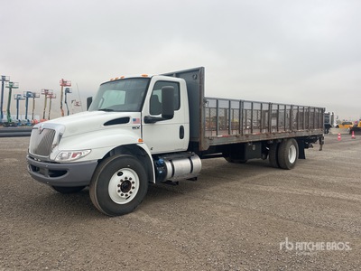 2019 International MV607 4x2 Flatbed Truck