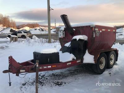 2016 Machinerie Serge Lemay inc 3Tm verwarmde Box-trailer