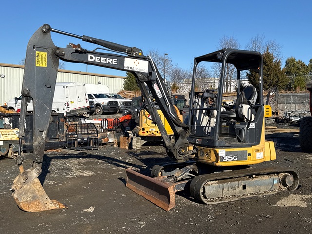 2016 John Deere 35G Mini Excavator