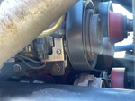 Engine with A/C Compressor