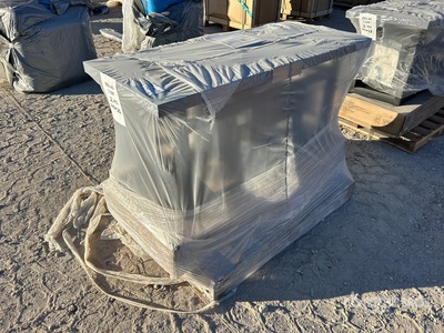 Quantity of (2) 55" Adjustable Height Propane Fire Pit w/ Tabletop Lid (Unused)