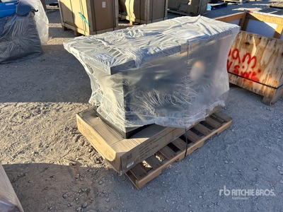 Quantity of (2) 55" Adjustable Height Propane Fire Pit w/ Tabletop Lid (Unused)