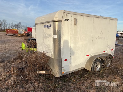 2018 Sure-Trac 12 ft T/A Enclosed Trailer
