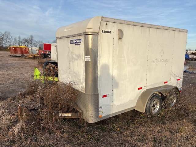 2018 Sure-Trac 12 ft T/A Enclosed Trailer