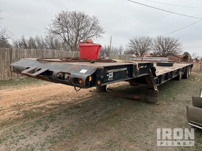 1981 Herc Tri/A Step Deck Oilfield Trailer