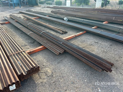 Quantity of (2) Bundles 2 1/2 in x 2 1/2 in x 20 ft Angle Iron