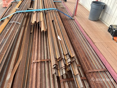 Quantity of 2 1/2 in x 2 1/2 in x 20 ft Angle Iron