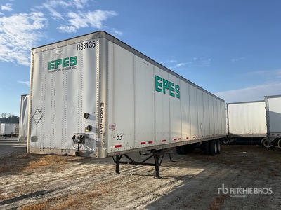 2013 Wabash 53 ft x 102 in T/A Semi-remorque fourgon