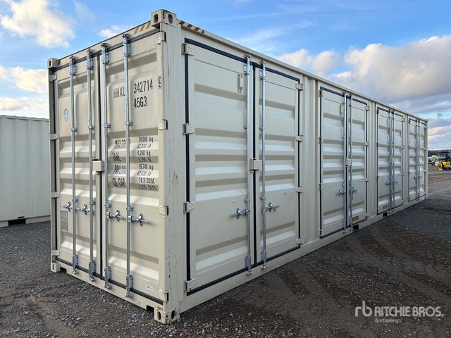 2025 40 ft High Cube Multi-Door Storage Container | Ritchie Bros ...